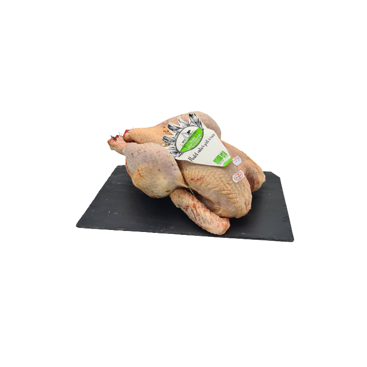 Poulet fermier Biologique Eleveur Local 1.5kg