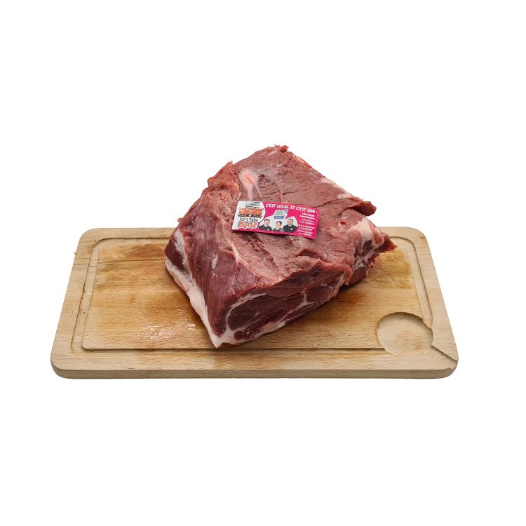 Rôti de porc échine avec os 1kg